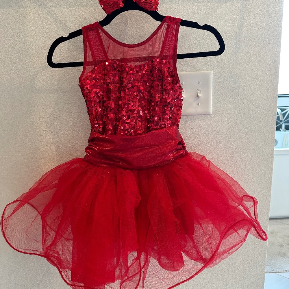Weissman Red Dance Costume Child Medium